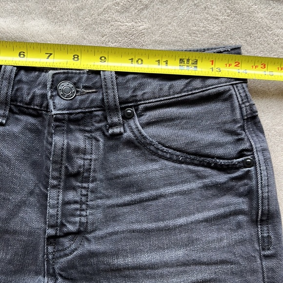 Free People Uptown Black Denim Shorts - Picture 9 of 12